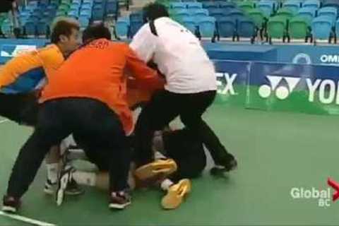Worst Sports fight | First ever badminton fight | fights between players