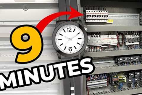 Electrical Control Panel Wiring in 9 Minutes with KNX
