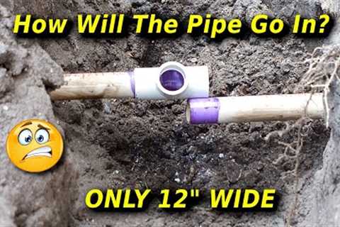 How To EASILY Tap Into PVC Water Lines(Best Method Using A Small Hole)