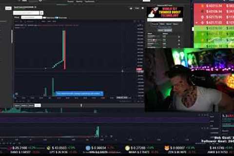 Live RUG PULL of $SQUID (Squid Game token) witnessed on Twitch!