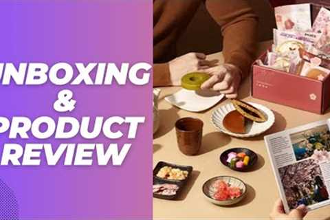 Japanese Snacks & Candy - Monthly Subscription Boxes | All the way from Japan !!! #unboxing