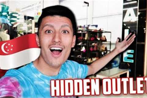 I FOUND a HIDDEN Sneaker OUTLET in SINGAPORE! (Cheap Back to School Sneakers)