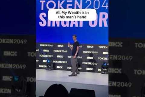Vitalik Buterin singing at TOKEN2049 😅😭 #ethereum #crypto