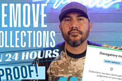 How I REMOVED A COLLECTION from my CREDIT REPORT in 24 HOURS!
