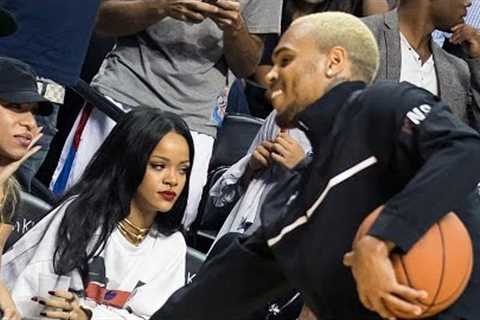 Awkward Chris Brown and Rihanna Reunion