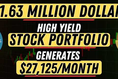 My $1.63 Million Stock Portfolio Unveiled | $27,125/Month Passive Income - Monthly UPDATE #40