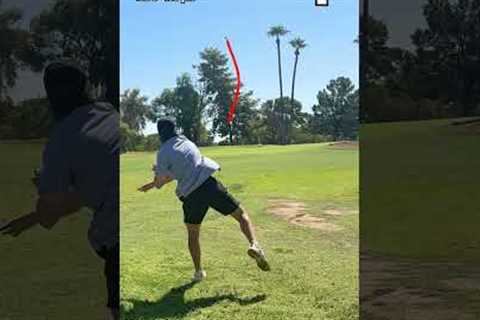 Can I Make A Par While THROWING A Golf Ball?? (Day 46)