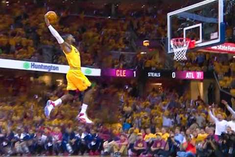 LeBron Dunks But They Get Increasingly More Rare