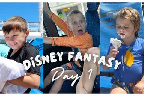 Disney Fantasy Day 1 | NAPIER FAMILY CRUISE