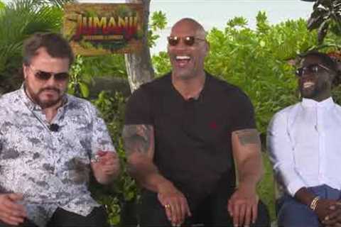 Jack Black Impersonates The Rock