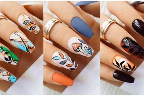Simple Nail Art Designs | Nail Art Autumn Vibe | Nail Trendsetter | Cute Nails 💖