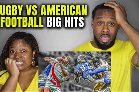 WHAT'S MORE SAVAGE?! Rugby vs American Football | American Couple Reaction