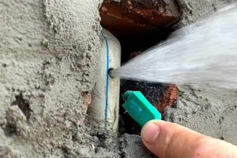 No need to change, leaky pipe repair technique that very few plumbers apply, can actually be fixed