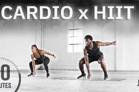 20 Minute Full Body Cardio HIIT Workout [NO REPEAT]
