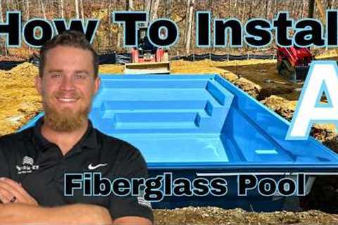 How to install Fiberglass swimming pool [Step by Step]
