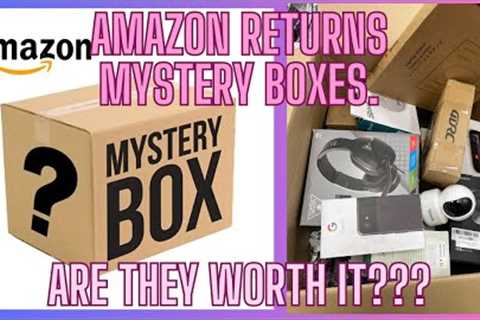 Are Amazon Returns Mystery Boxes Worth it?? Recap after unboxing 950 Items!