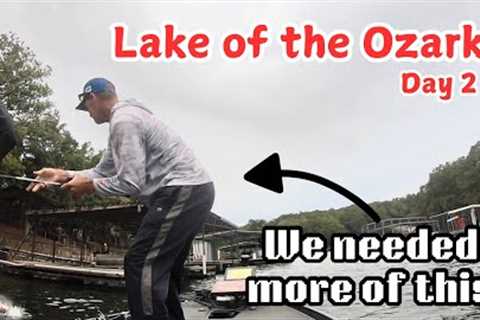 Lake of the Ozarks day 2 (I did better, but still......)