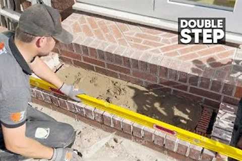 Bricklaying - Double Brick Step