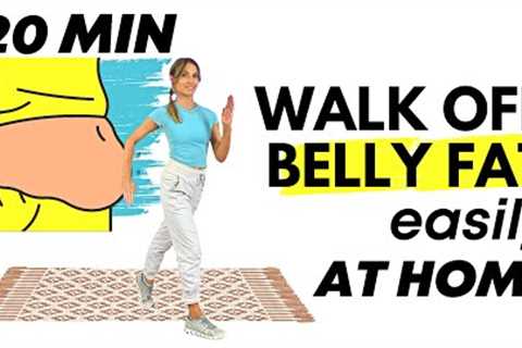 20 Minute Walking Exercises to Lose Belly Fat  | Walk at Home
