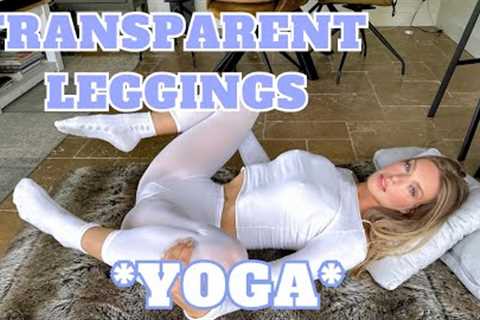 Transparent Leggings YOGA | Stretch with Me | 2024 [4K]