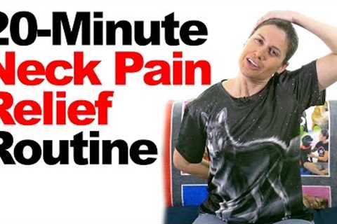 20-Minute Neck Pain Relief Routine with Real-Time Stretches &amp; Exercises