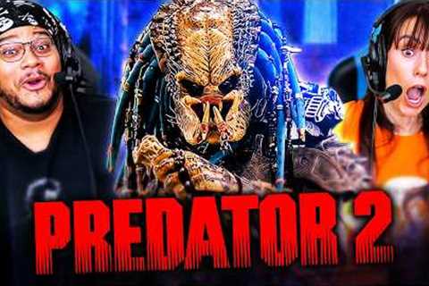 PREDATOR 2 (1990) MOVIE REACTION!! FIRST TIME WATCHING! Alien | Full Movie Review