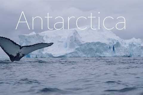 ANTARCTICA - The Frozen Continent - 4k DRONE Video