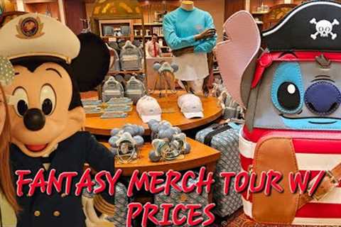 Disney Cruise Line Shopping FULL TOUR of shops on DISNEY FANTASY