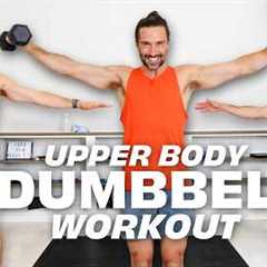 Upper Body Dumbbell Workout | Joe Wicks Workouts