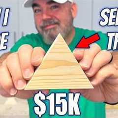 Easy Beginner Woodworking projects that sell for High Profit