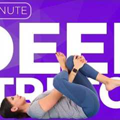 10 minute DEEP STRETCH Yoga for Stress, Anxiety & Trauma