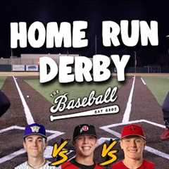 Baseball Bat Bros HOME RUN DERBY | Will vs. JT vs. Cam