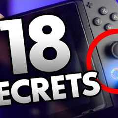 18 AMAZING Nintendo Switch secrets! 🔥😱🤯