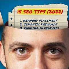 15 Powerful SEO Tips for 2023 (Rank #1 on Google Fast)