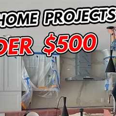 5 DIY Home Improvements under $500 - Simple Home Projects