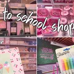 *REALISTIC* BACK TO SCHOOL SHOPPING VLOG | SENIOR YEAR