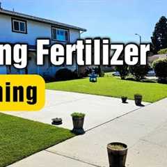 When To Fertilize A Spring Lawn ~ Best Time To Apply