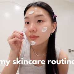 skincare routine │ korean skincare, glassy + glowy skin, what i use for acne prone skin