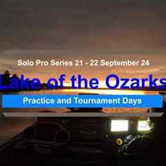 Solo Pro Series Bas Tournament 21 22 Sept Lake of the Ozarks