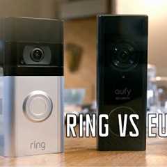 Ring Video Doorbell 4 VS Eufy Video Doorbell: Doorbell Battles! | The Gadget Show