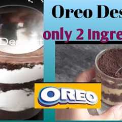 Oreo delight Recipe | only 2 Ingredient | #delicious #food #@AsimaAyesha