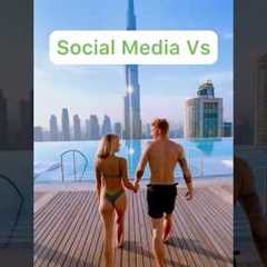 Social media vs Reality 🤣 #travel #traveling #adventure #explore #usatravel