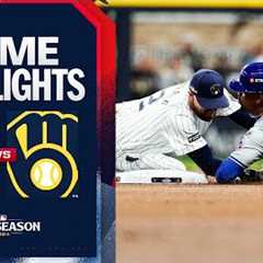 Mets vs. Brewers NL Wild Card Game 3 Highlights (10/3/24) | MLB Highlights