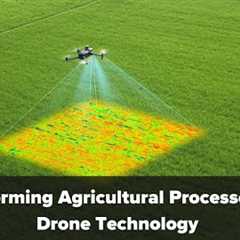 Transforming Agricultural Processes with Drone Technology