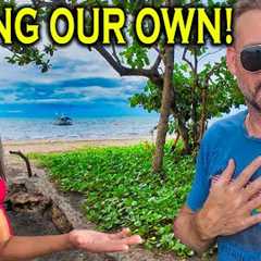 Buying Our Own Beach Land To Build Dream House. Philippines