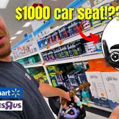 Baby shopping at Walmart & Babies R Us (We were shocked by the price tags!)