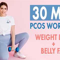 PCOS Home Workout for Weight Loss + Belly Fat