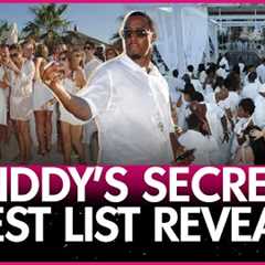 Diddy's Alleged Party Guest List Goes Viral