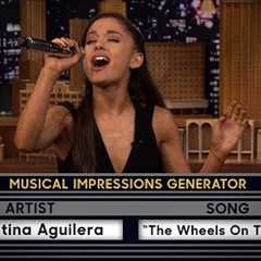 Wheel of Musical Impressions with Ariana Grande