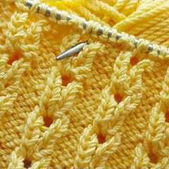 Easy And Beautiful knitting pattern